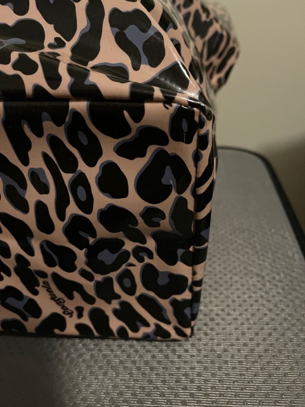 NWOT...Consuela Leopard Print Coated Tote - Picture 6 of 8
